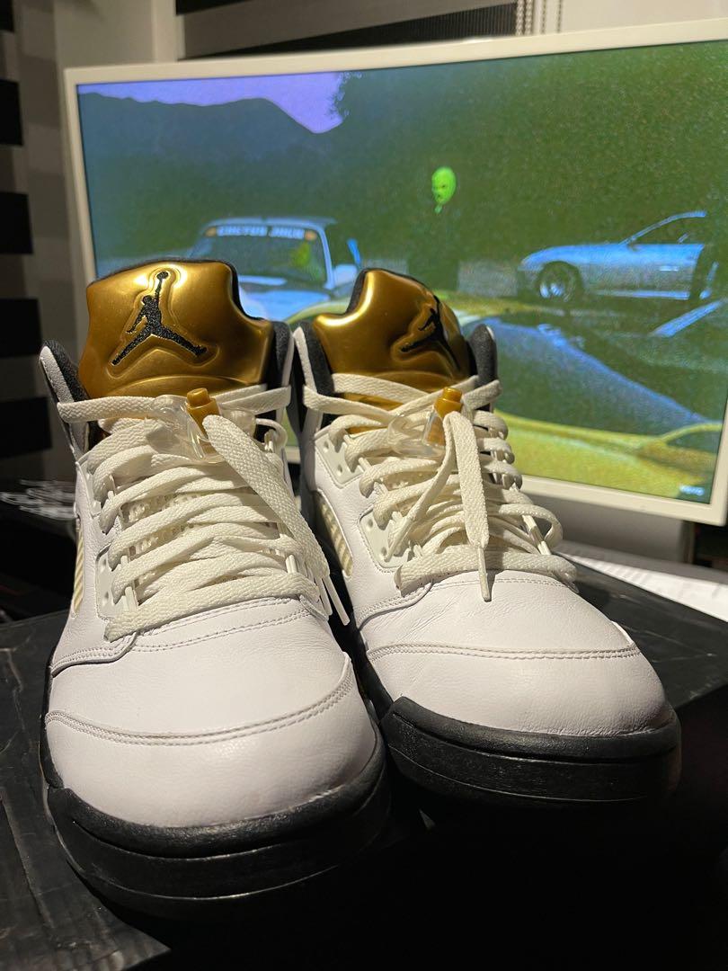 Gold coin jordan online 5