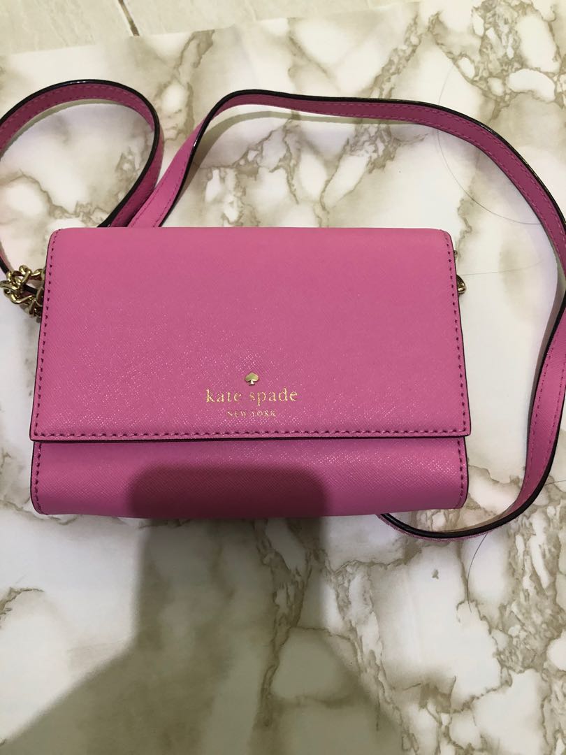 Kate Spade Sling Bag, Fesyen Wanita 
