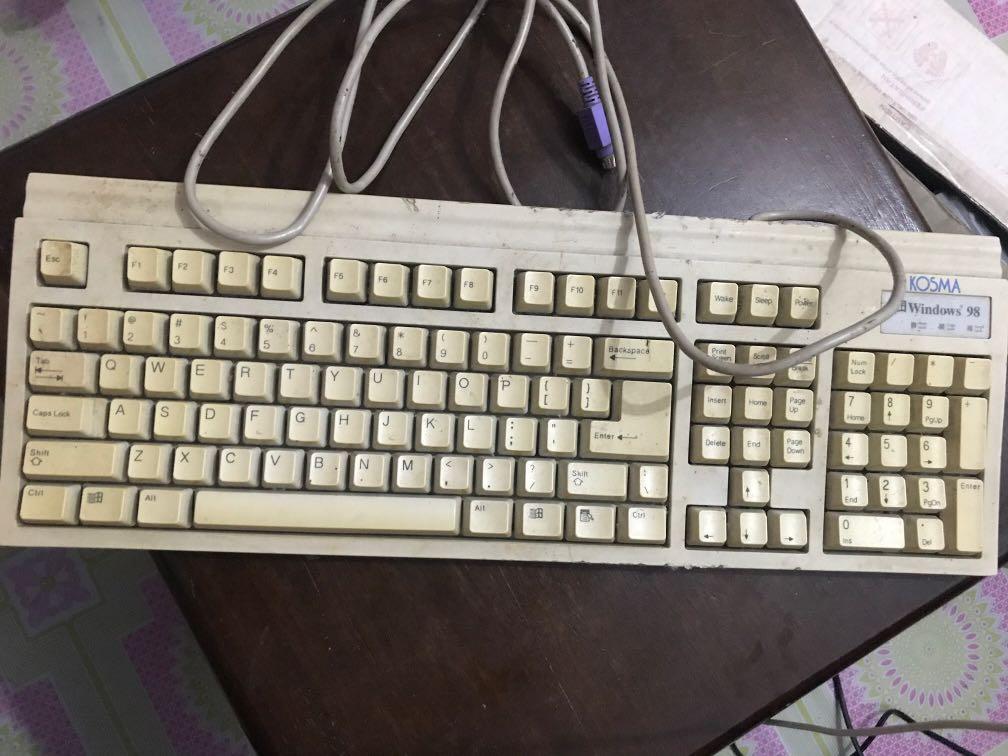 windows 98 keyboard