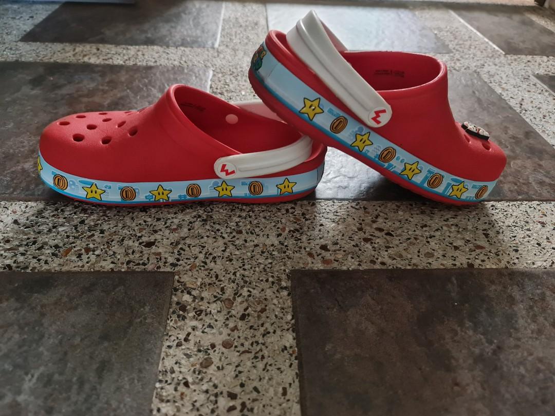Kids Crocs Fun Lab Super Mario Lights Clog Women s Fashion