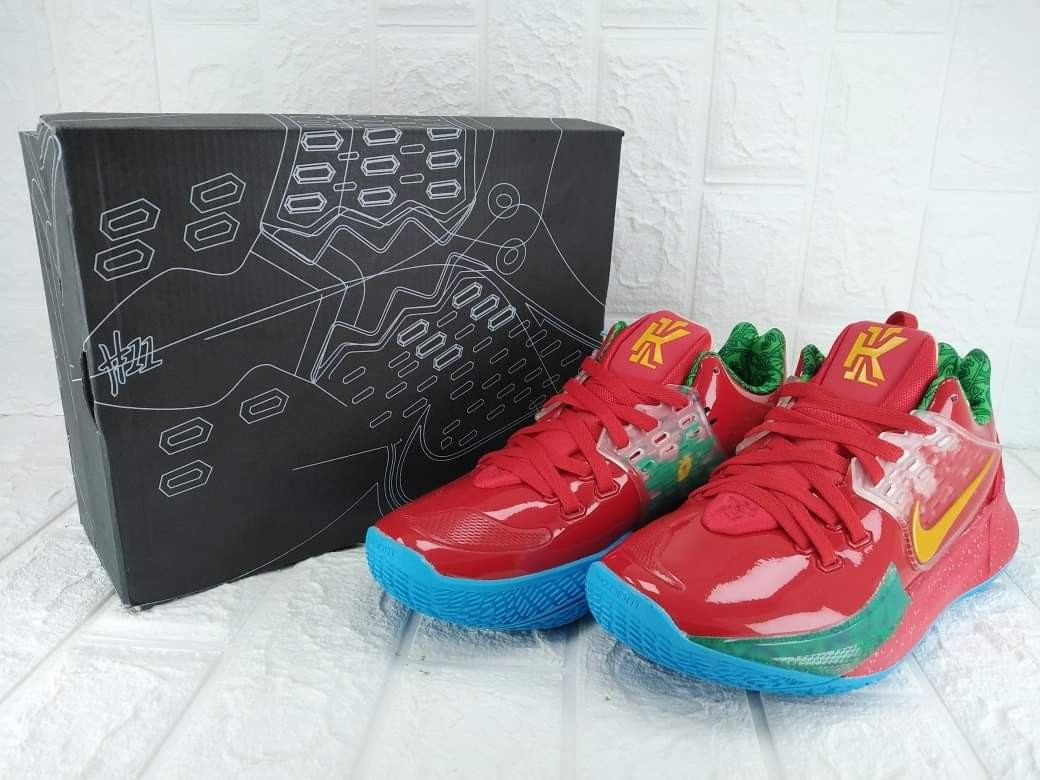 Kyrie Low 2 x Mr. Krabs Basketball Shoes Men s Fashion Footwear Sneakers on Carousell