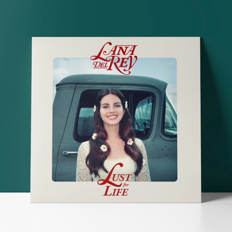 Lana Del Rey Lust for Life (LP Vinyl Record), Hobbies & Toys, Music & Media, Vinyls on Carousell