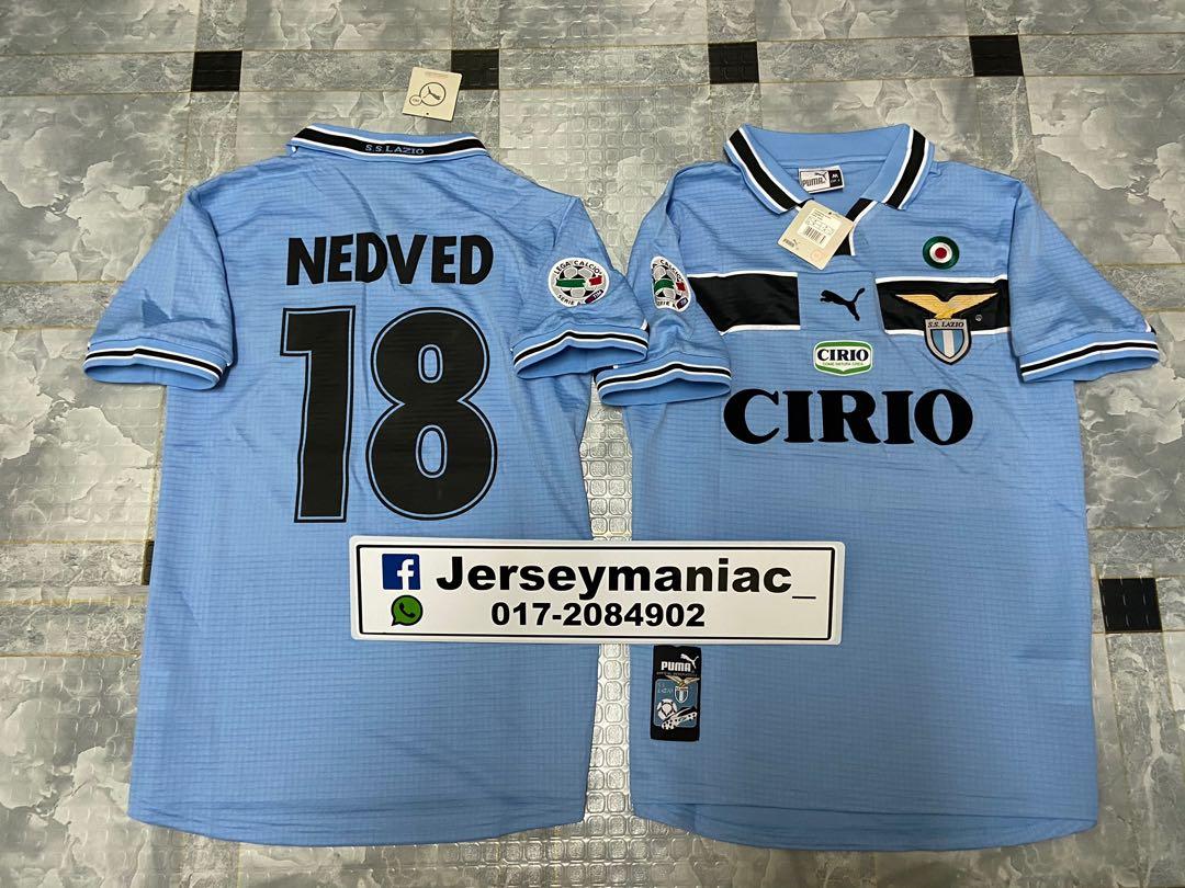 Nedved best sale lazio shirt