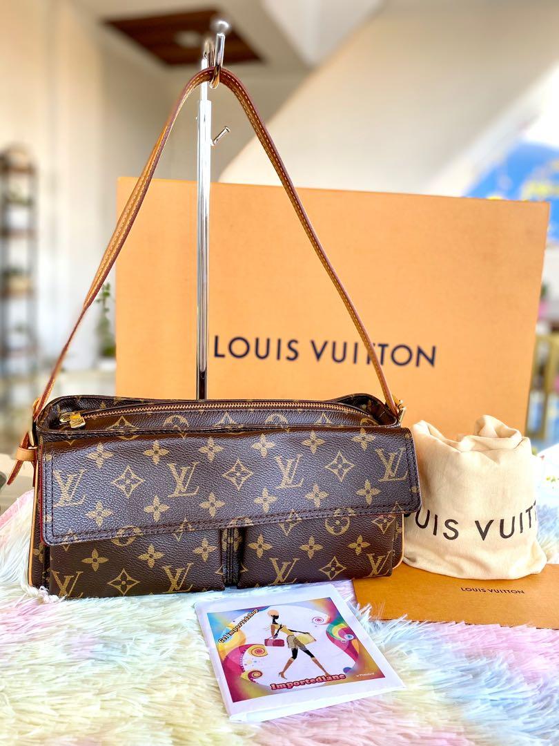 Louis Vuitton Alma B Crossbody Handbag Monogram Vernis Patented Leather EUC