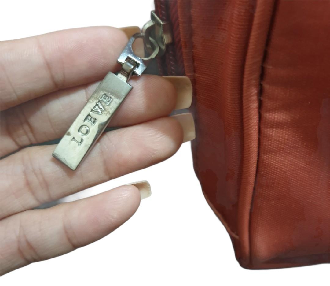 LOEWE Make Up/Toiletry Pouch (Category: Luxury Bags & Wallets) located in Bulacan. Submitted by shopyourstyleph (Listing ID 1074819237, Image 2). Description: Gently used. Well loved. 💕 RANK SA ( Excellent Condition ).