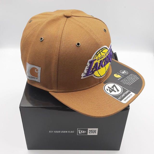 Lakers carhartt hat clearance