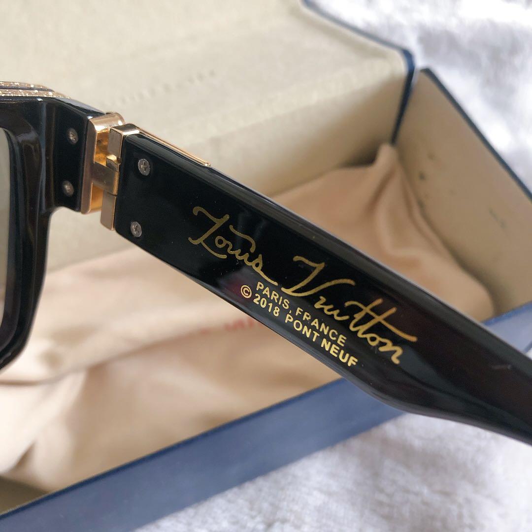 Official brand · Luis VUITTON Women Sunglasses LV 1486 Classic Retro  Millionaire Style With Fashion Design