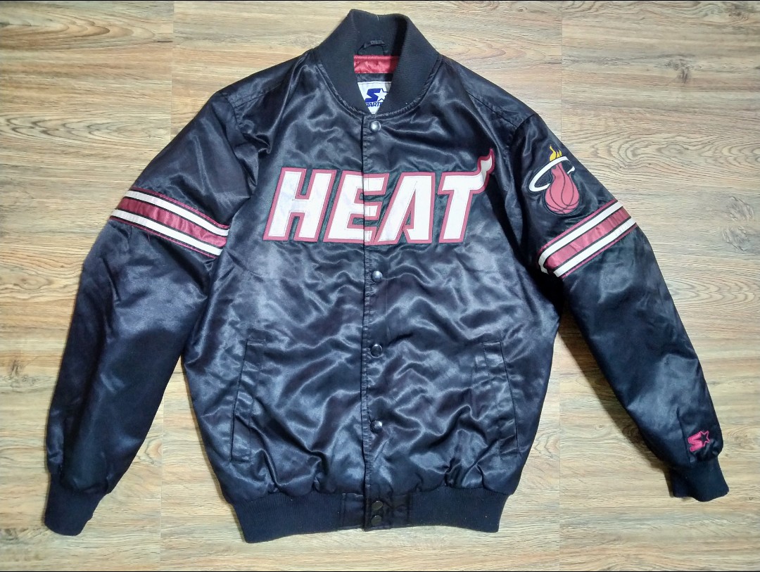 miami heat satin jacket