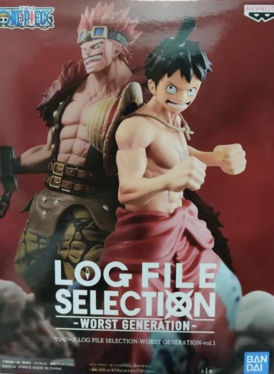 Misb Gold Toei One Piece Log File Selection Luffy Worst Generation Toreba Toys Games Bricks Figurines On Carousell