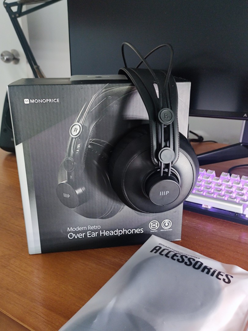 monoprice retro headphones