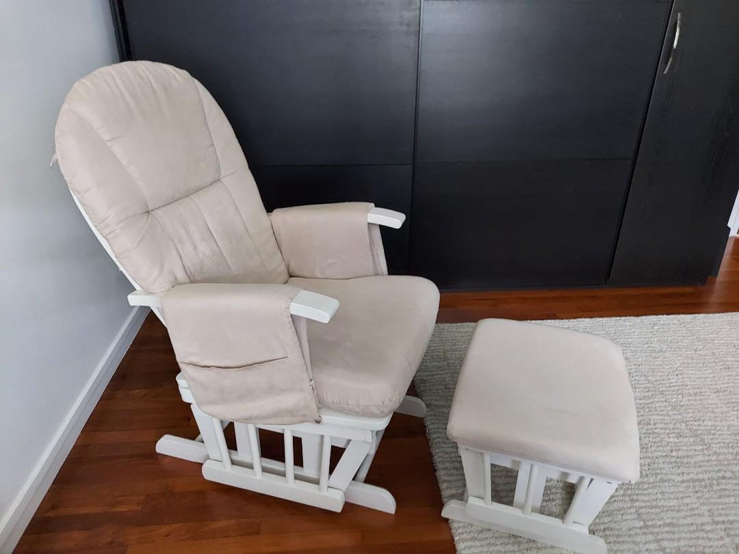 Mothercare Nursing reclining chair, glider, Furniture & Home Living