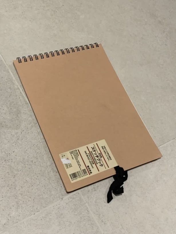 Muji Sketchbook, Hobbies & Toys, Stationery & Craft, Stationery