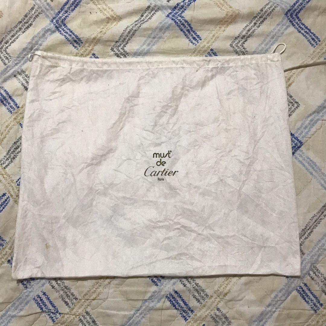 cartier dust bag