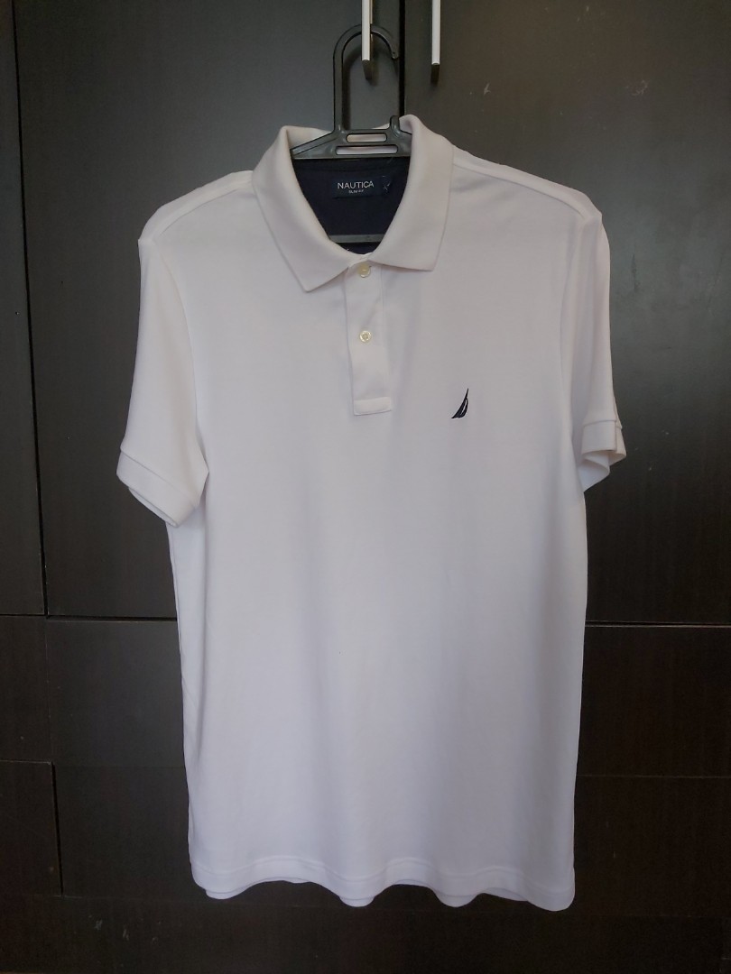 Nautica white polo online