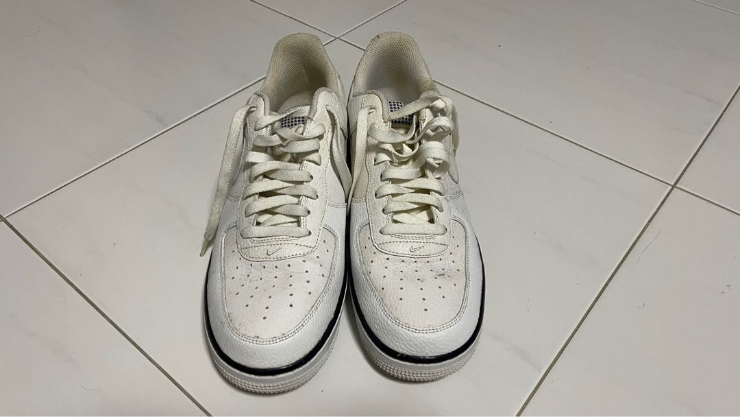 White nike shop air force 07