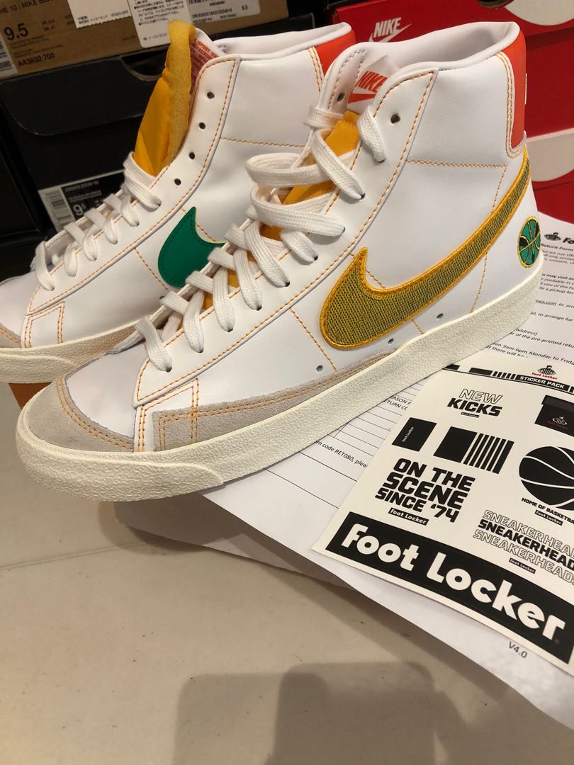 Nike Blazer Mid 77 Raygun Men s Fashion Footwear Sneakers on Carousell