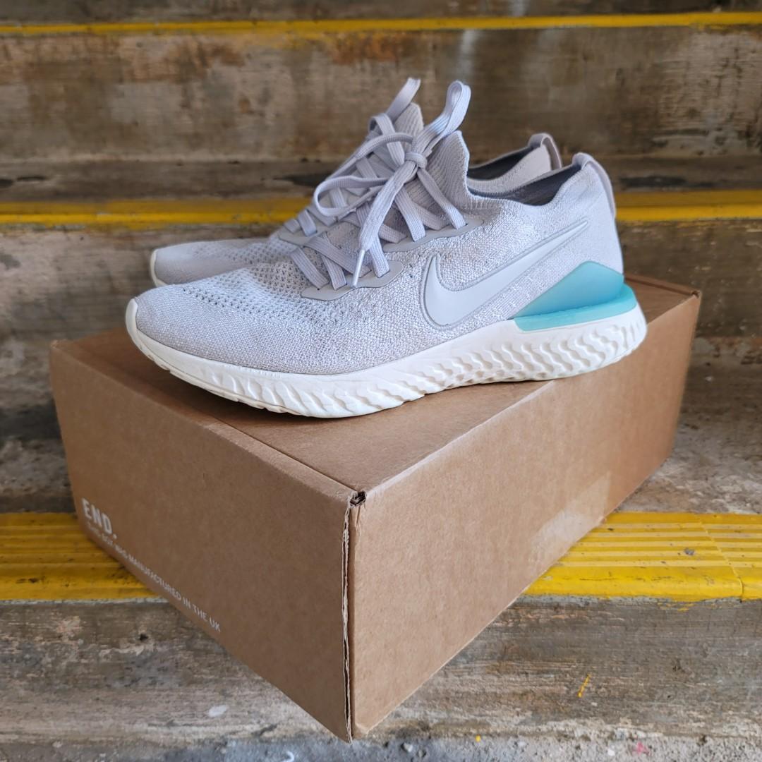 Nike Epic React Flyknit 2 Vast Grey US 8