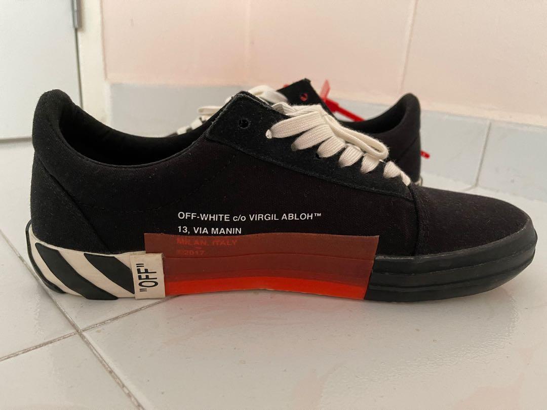 Off white vans 2018 on sale