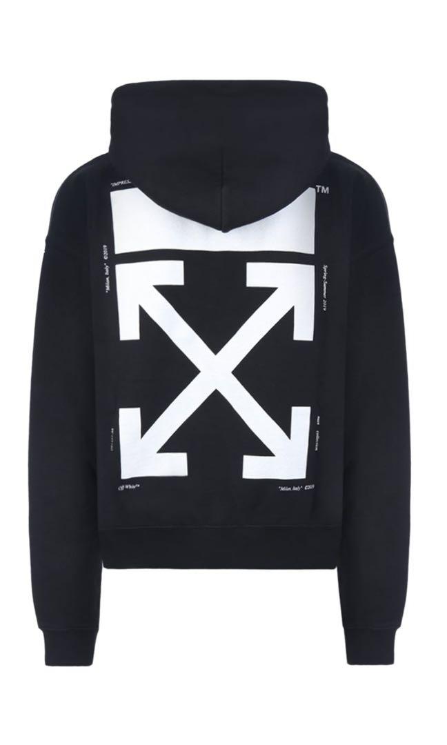 Off white online hoodie kiss