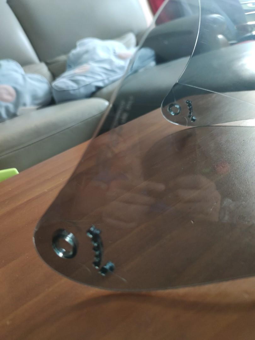 Open Helmet visor model WS18 for sale, Motorcycles, Motorcycle