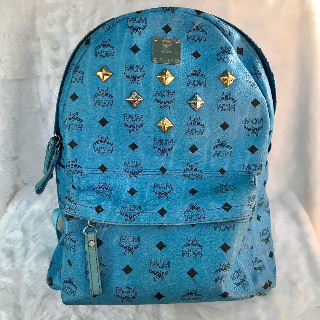 Authentic MCM Backpack, Luxury, Bags & Wallets on Carousell