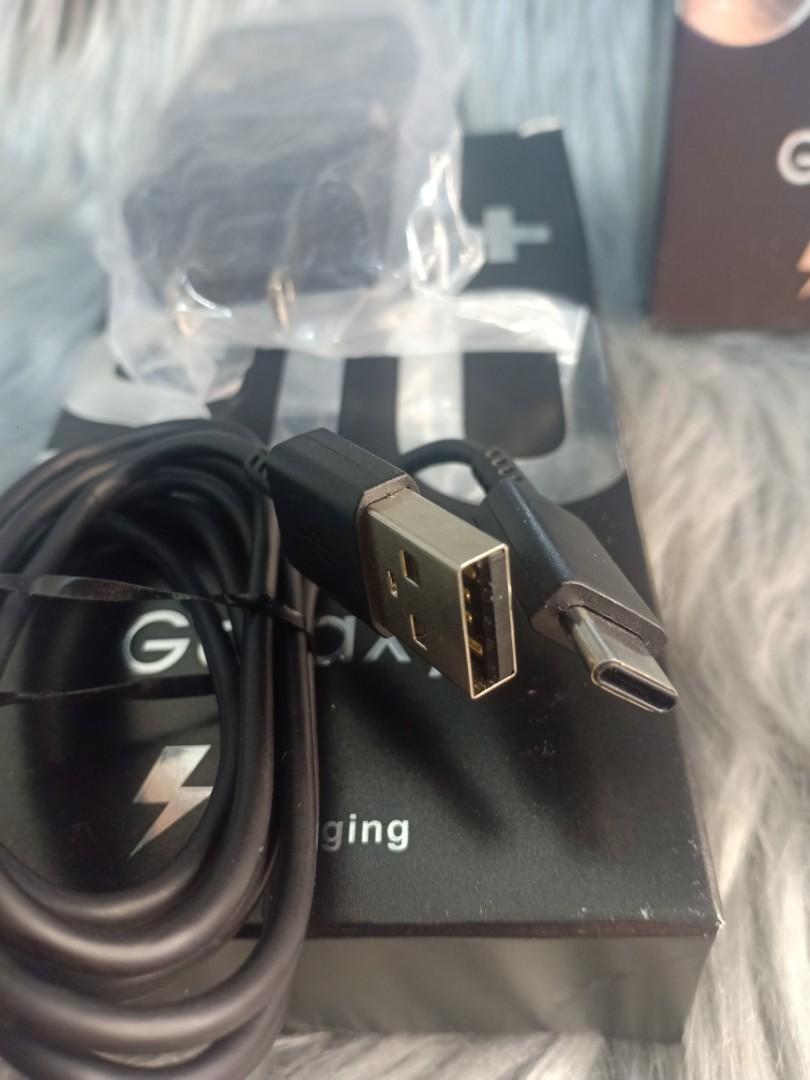 Original S10+ Samsung Galaxy Fast Charger(Type C) (Category: Chargers & Cables) located in Manila. Submitted by travis_gd (Listing ID 1074729385, Image 3). Description: BRANDNEW SEALED.