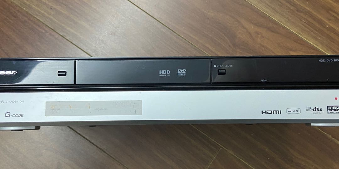 Pioneer HDD/DVD Recorder DVR450HS, 音響器材, 錄音機 Carousell