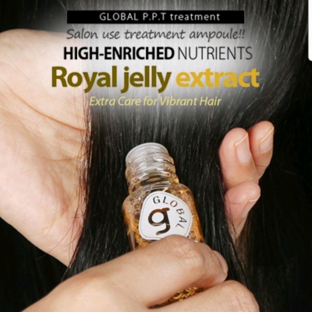 Ppt keratin hair ampoule treatment and perfect mise en scene hair serum, Beauty & Personal Care