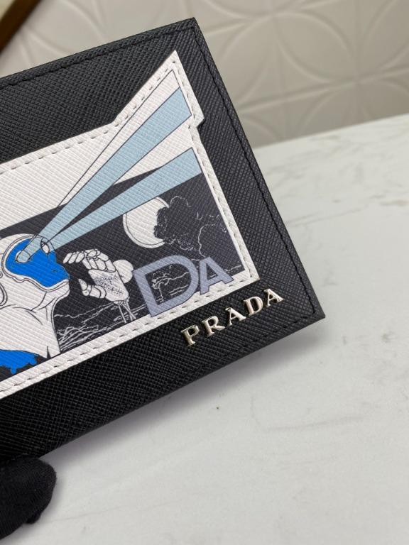 PRADA ROBOT MONKEY SAFFIANO WALLET Men s Fashion Watches