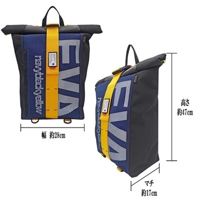 FIREFIRST X RADIO EVA – Sac à Dos Roll-top Evangelion, En Nylon CORDURA, Imperméable, Plusieurs Tailles