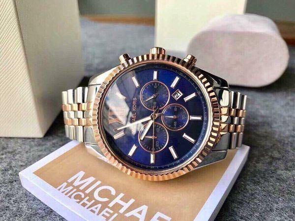 Michael kors mk8412 discount lexington men's chronograph watch