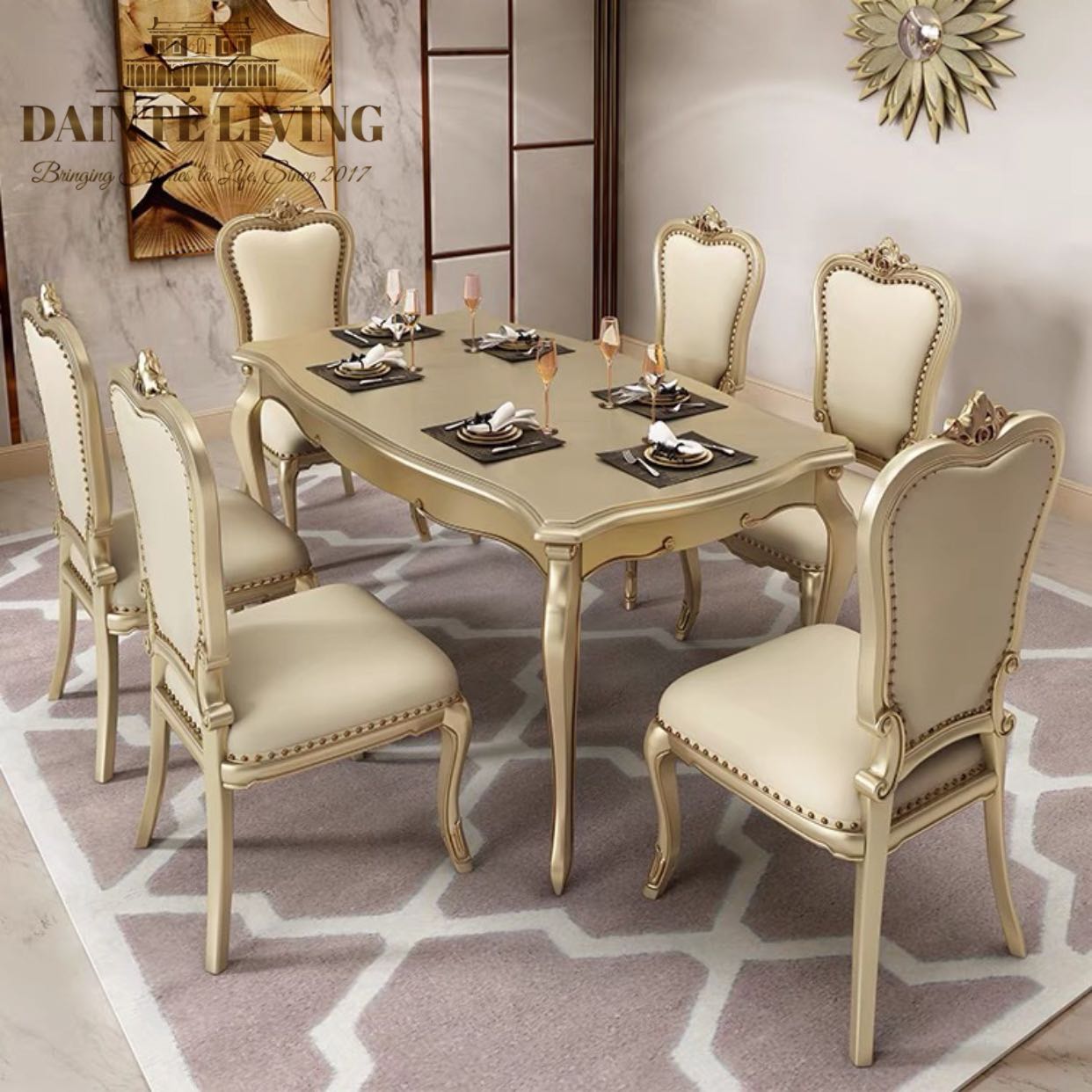 Victorian table and chairs best sale