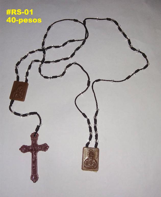 Rosary Scapular Necklace for 40 pesos