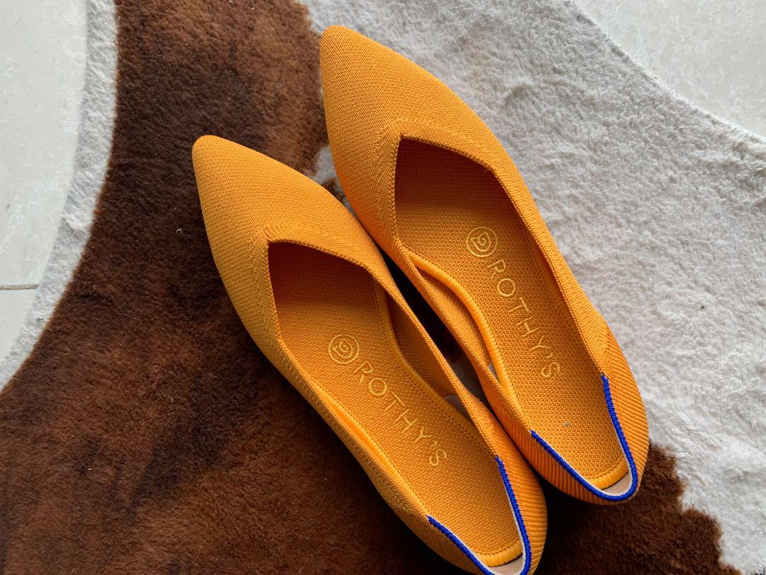 Rothys on sale yellow flats