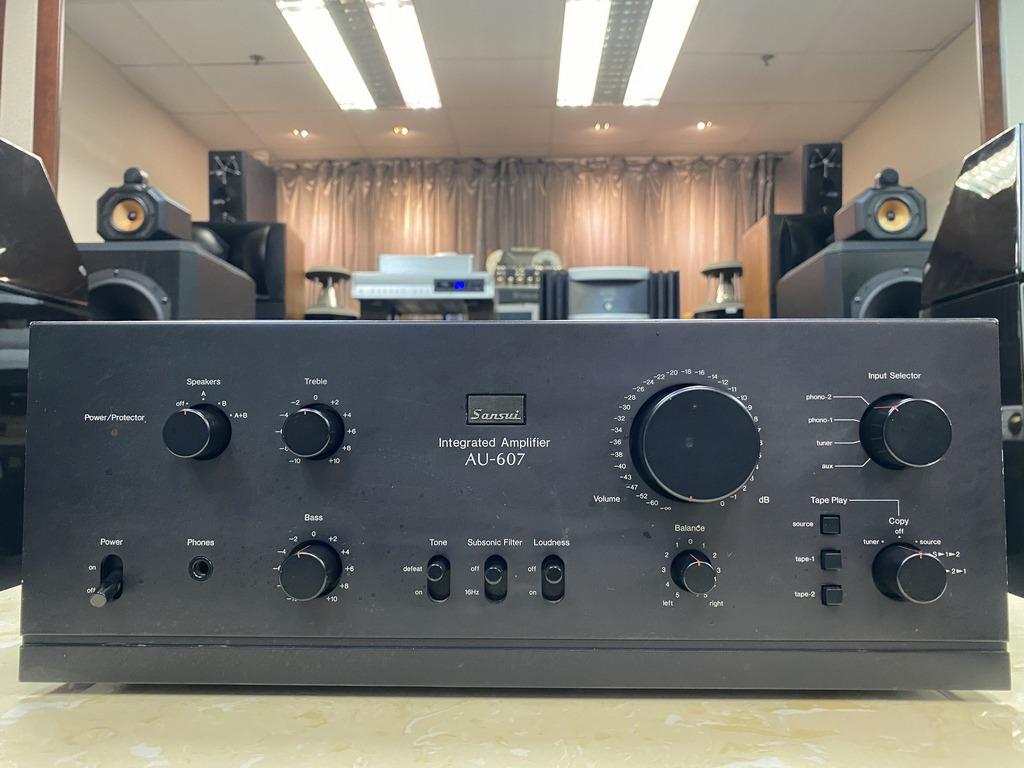 オンライン銀座 SANSUI AU-アルフア607 アンプ mitshopping.it