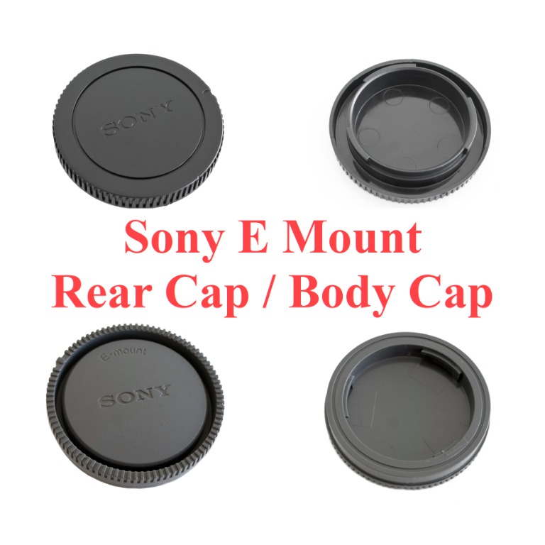 Sony E Mount Rear Lens Cap, Body Cap, Photography, Photography