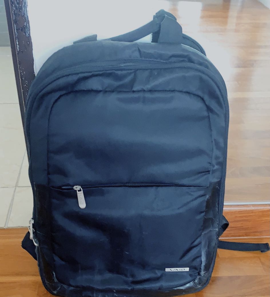 Sony Vaio backpack bag, Men's Fashion, Bags, Backpacks on Carousell