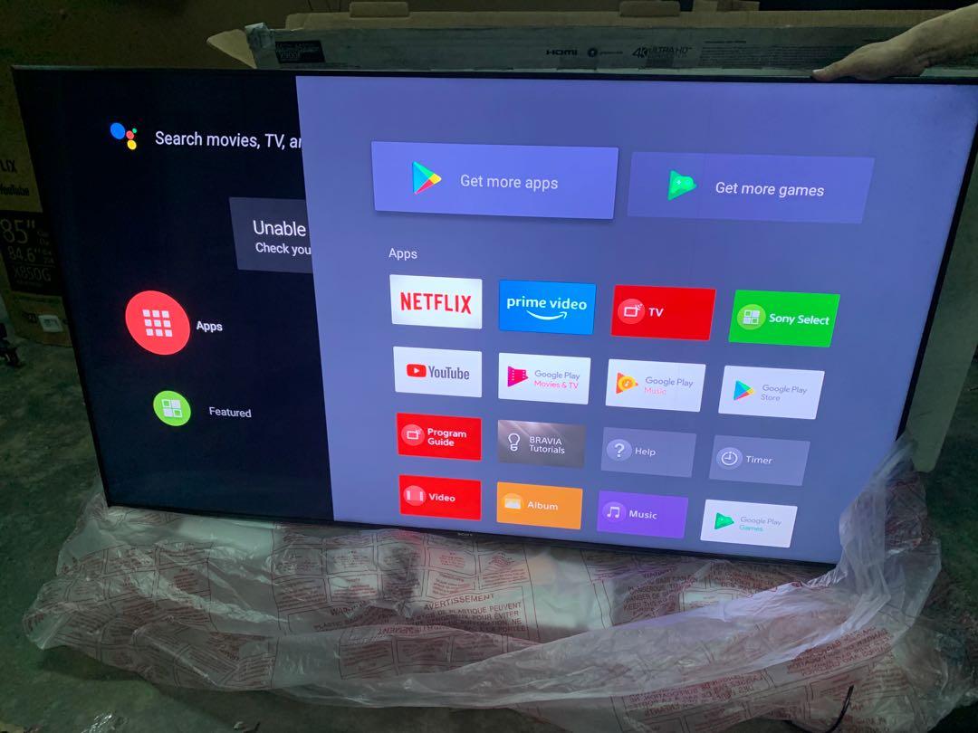 Sony XBR 65X900F 65X9000F 65Inch 4K Ultra HD Smart LED TV, TV & Home