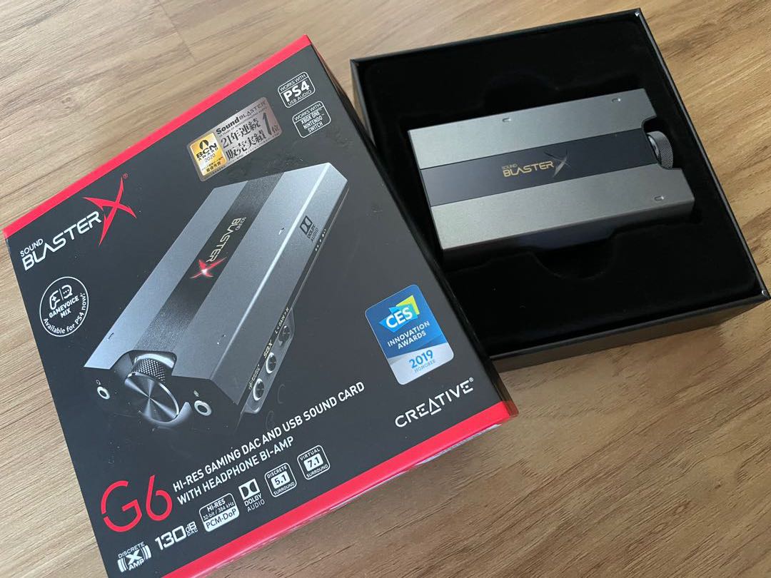 Soundblaster G6 Electronics Audio On Carousell