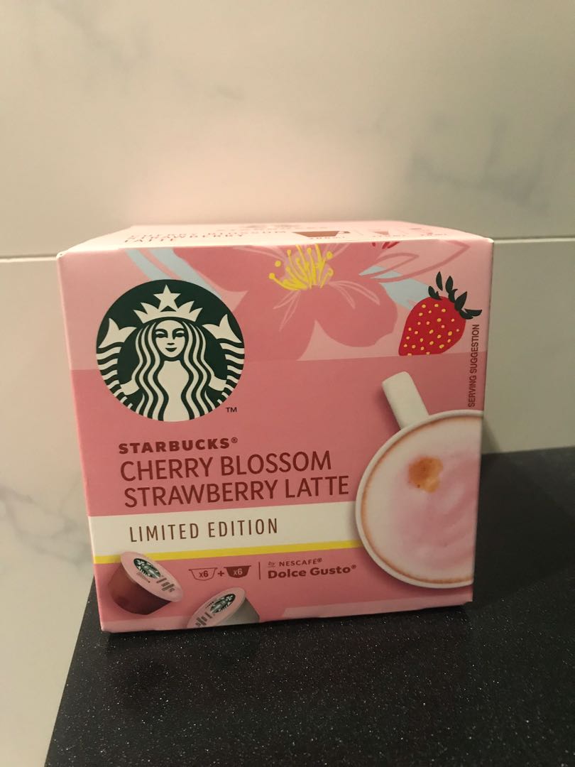 Starbucks cherry blossom strawberry 