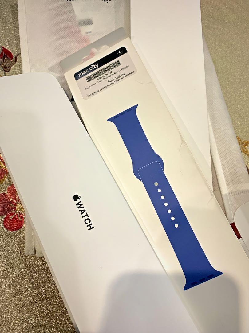 Linen blue online sport band