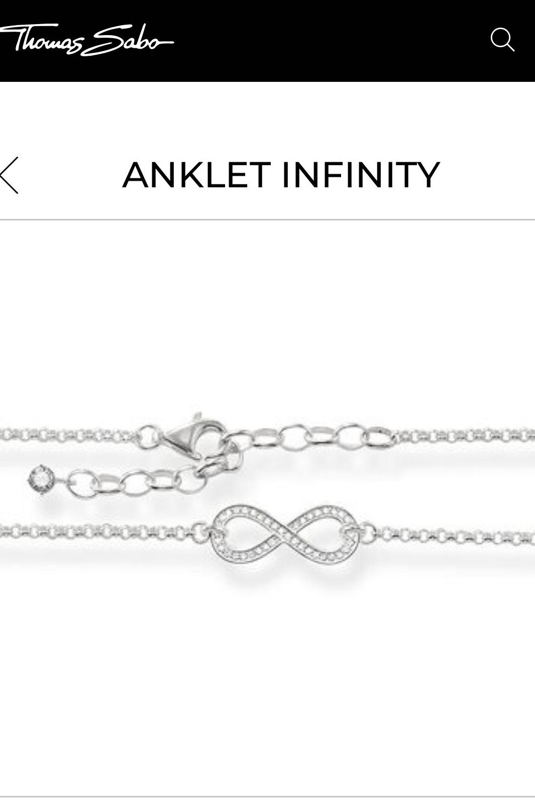 Thomas sabo anklet discount
