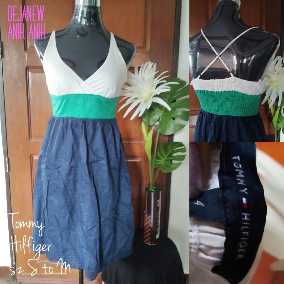 Tommy Hilfiger summer dress (Category: Maternity wear) located in Manila. Submitted by keri.queri (Listing ID 1074764107, Image 1). Description: preloved - rarely used no other pictures price negotiable (bigger discount for 6pcs & up) Cash on pick up @95 small box LBC anywhere in the country.