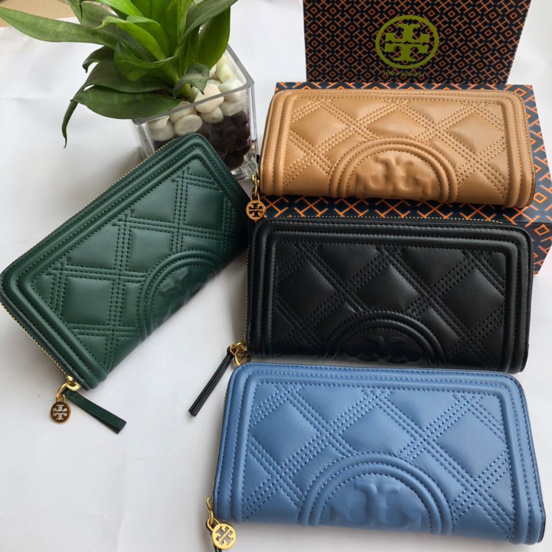 Fleming tory burch wallet deals
