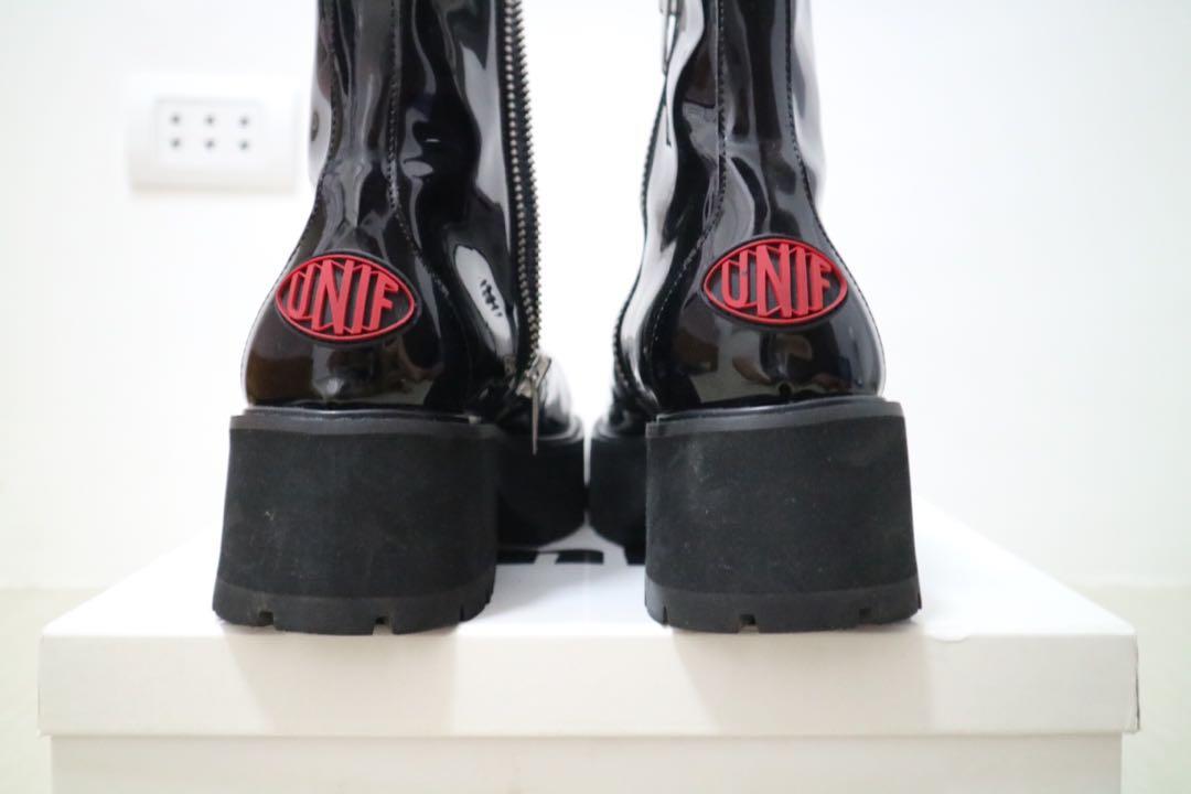 UNIF Dada Boots, Women's Fashion, Footwear, Boots on Carousell