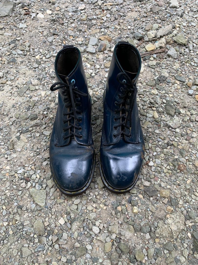 Dr martens blue sales vintage