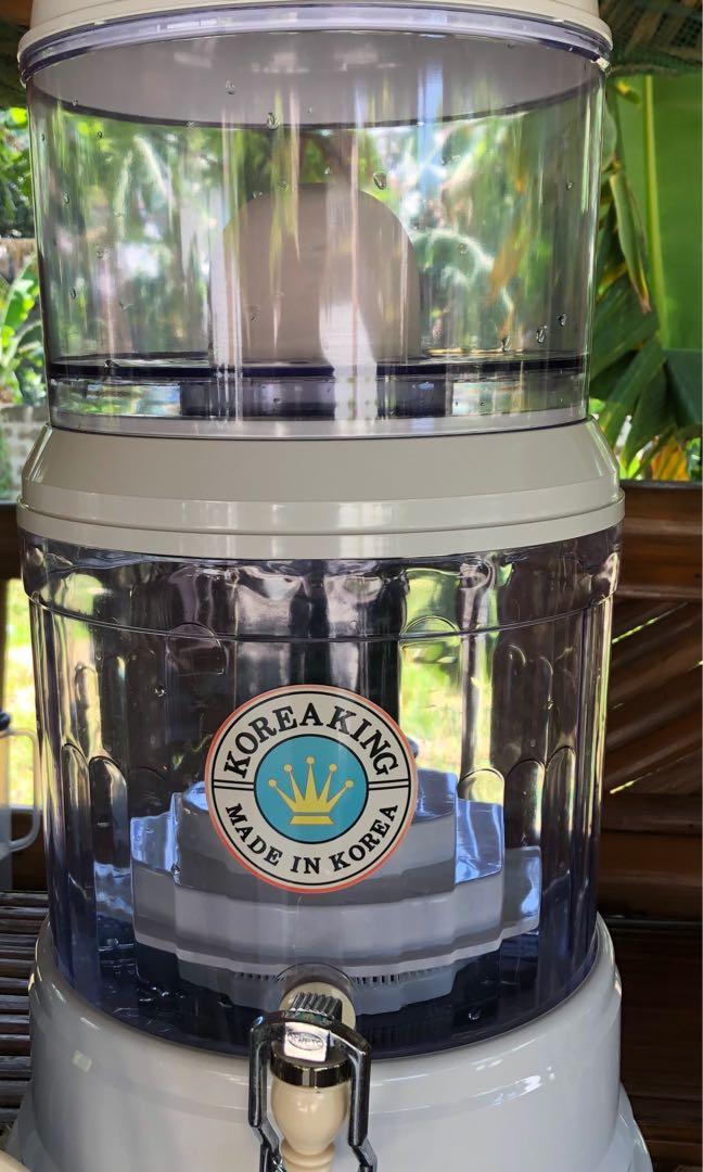 Water dispenser with stones online