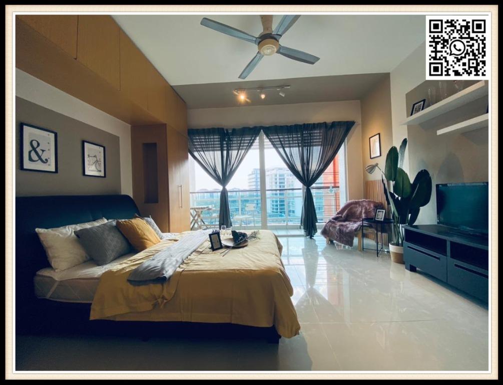 Oasis Studio Ara with Balcony Bathtub Near LRT Village, Property, Rentals on Carousell