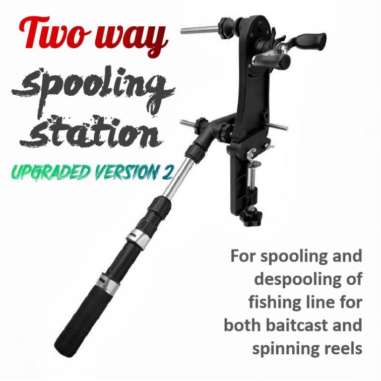 YLT fishing line spooling station, Sports Equipment, Fishing on Carousell