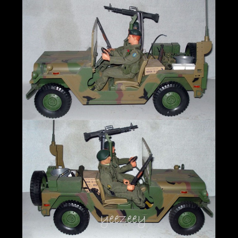 1/6 Scale M151 Ford Mutt Jeep US Army Vehicle Toy, Hobbies & Toys, Toys ...